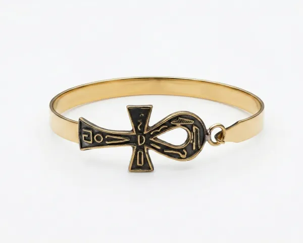 Eternity Ankh Bangle