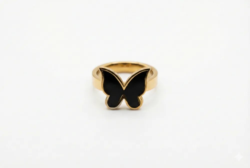 Opsidian Mariposa Ring