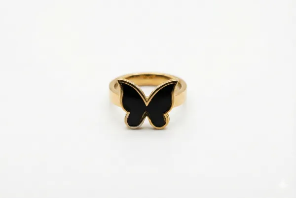Opsidian Mariposa Ring