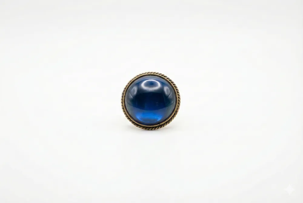 Midnight Ocean Copper Ring