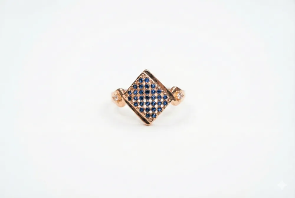 Radiant Mosaic Pavé Ring