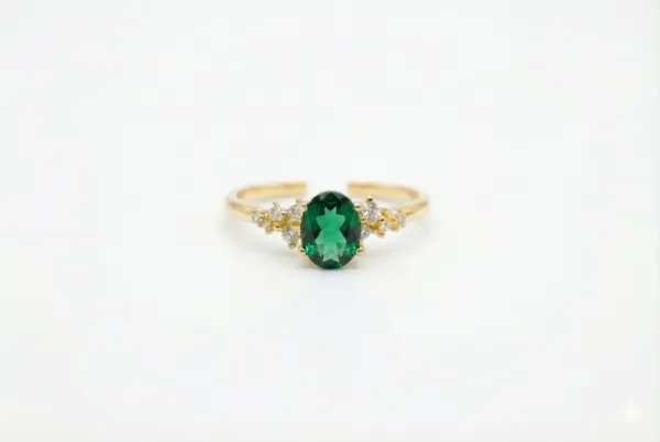 Twilight Jewel Open Ring