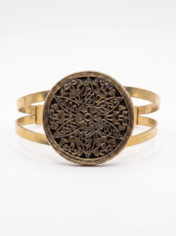Aurelia Medallion Cuff