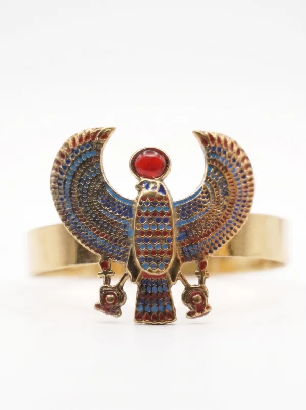 Crimson Falcon Amulet